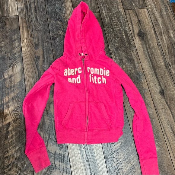 Abercrombie & Fitch Other - Girls Abercrombie & Fitch Pink Hoodie Sweater LG